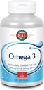 KAL Omega 3 | Omega-3 Fish Oil for Healthy Heart, Joint & Brain Support | 180mg EPA, 120mg DHA (120 CT, 120 Serv)