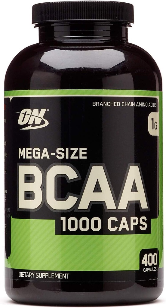 Optimum Nutrition Mega-Size BCAA 1000 capsules - 400 capsules (200 portions)