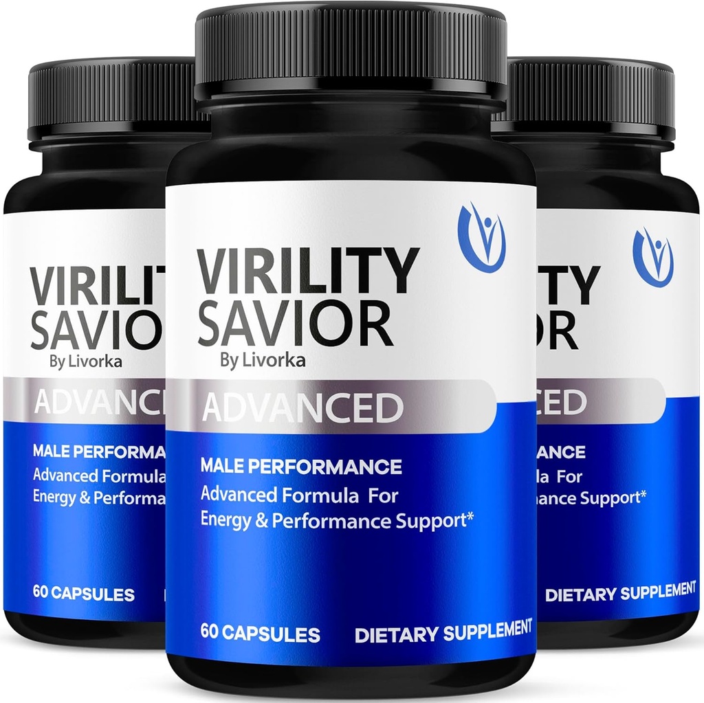 (3 Pack) VirilitySavior Pills, VirilitySavior, VirilitySavior Capsules Formule avancée, Virility officielleSavior Toutes les capsules naturelles, VirilitySavior Pills Reviews, 180 capsules pour 3 mois