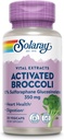 SOLARAY extrait de graines de brocoli activé 350 mg, 10 % de glucosinolate de sulforaphane pour le soutien antioxydant, la santé cardiaque et le soutien digestif, végétalien et labo vérifié, 30 portions, 30 VegCaps