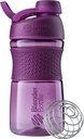 BlenderBottle 20-Ounce SportMixer Twist Cap Tritan Grip Shaker Bouteilles, Navy et Plum