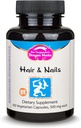 Les cheveux et les ongles Dragon Herbes Tout supplément naturel pour soutenir les cheveux, les ongles, le vieillissement en santé et la circulation.Tous les ingrédients naturels, non-OGM (100 capsules, 500 mg par gélule)