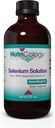 Nutricologie Solution de sélénium - Sélénium bien absorbé liquide, sélénite de sodium pur, support thyroïdien, antioxydants, supplément de 100 mcg, hypoallergénique - 8 Fl Oz