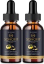 Sonofit Tinnitus Relief for Ringing Ears Drops, Sonofit Tinnitus Supplément Sonofit Healthy Ear Support Supplement - Maximum Strength Advanced Formula Sonofit Drops Hearing Support Reviews (2 Pack)