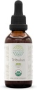 HerbEra Tribulus B60 Extrait à base de plantes sans alcool Teinture, gouttes liquides concentrées Naturel USDA Tribulus biologique (Tribulus Terrestris) Fruits séchés (2 fl oz)