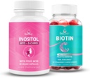 BeLive Femmes Favoris Inositol+Biotin pour une peau et des ongles plus sains et la santé hormonale