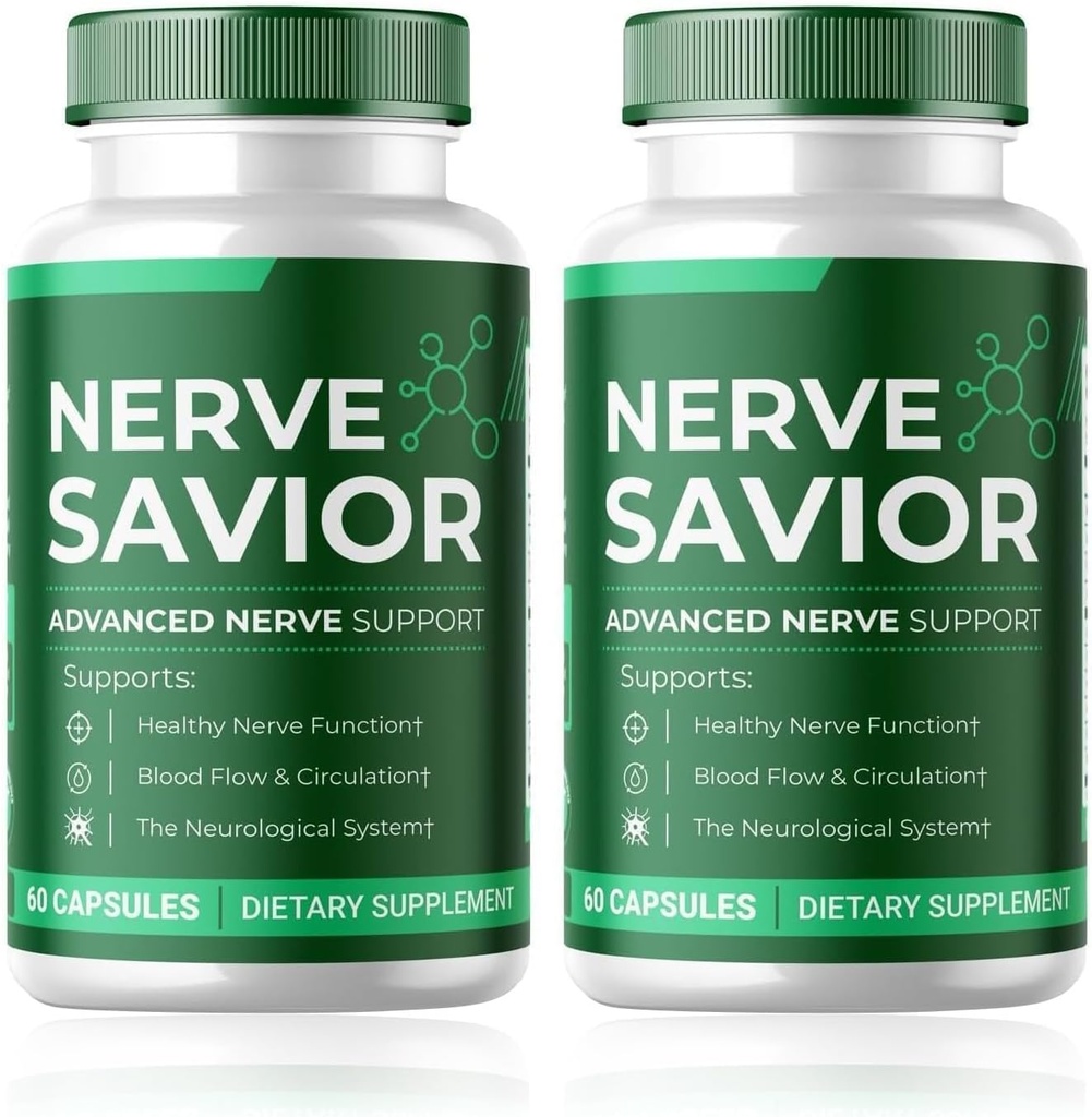 Nouveau Sauveur Nerve pour la neuropathie - Capsules avancées de support Nerve