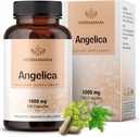 HERBAMAMA Dong Quai Supplement - 1000mg Angelica Root pour le soutien des femmes - Dong Quai Capsules en poudre - Vegan, Supplément anti-oxydant pour les plantes Angelica non-OGM pour les femmes