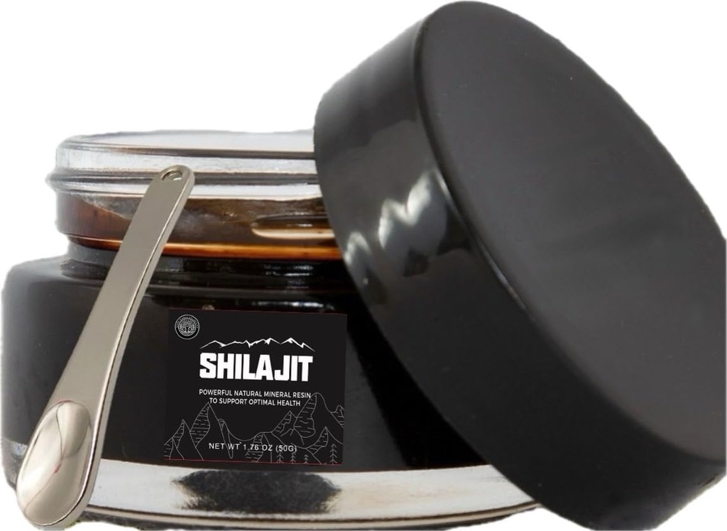 Résine Shilajit: Authentic Himalayan Gold Grade Harvested 16,000-18,000 ft.