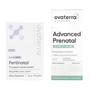 Prentatal Vitamine Bundle avec DHEA micronisé, 550mg Choline, Méthylfolate, Fer chélaté et 24 nutriments 258 Capsules - 28 Jours d'approvisionnement