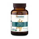 Himalaya Librice biologique, 60 jours d'approvisionnement - Supplément de santé digestive pour le soulagement de l'estomac relevé et le gonflement occasionnel et les brûlures d'estomac - USDA Organique, végétalien, non-OGM, non-DGL, sans gluten, 60 capsules