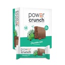 Barres de farines de protéines à haute teneur en protéines avec goût délicieux, menthe de chocolat, 1,4 once (12 comte)