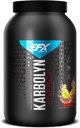 EFX Sports Karbolyn Énergie (en anglais seulement) Performance Poudre d'hydrate de carbone + caféine (en anglais seulement) Charge de glucides et énergie (en anglais seulement) 250mg Caféine (en anglais seulement) Sans sucre (en anglais seulement) 36 portions
