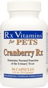 Rx Vitamines Pilules de canneberge pour chiens - Cat Urinary Tract Medicine Support - UTI Traitement pour animaux de compagnie - Chien & Cat Urinary Relief Aid - 90 Cap.