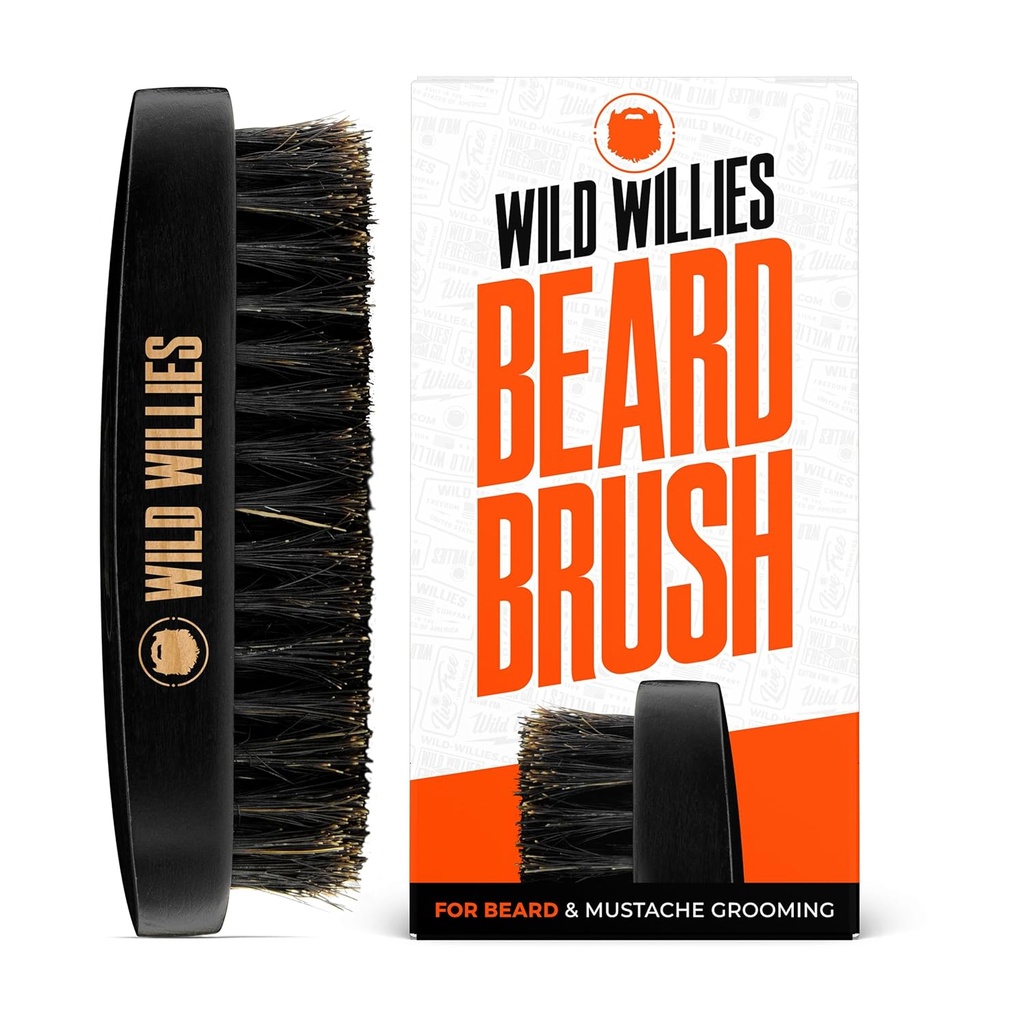 Brosse à cheveux pour cheveux et barbe - Brosse à cheveux pour cheveux pour cheveux, barbes et moustaches - Brosse à cheveux pour hommes