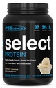 PEScience Select Poudre de protéines, mélange de lactosérum et de caséine, poudre de protéines propres pour les femmes et les hommes, faible teneur en calories, faible teneur en glucides, kéto, sans gluten - Vanille gourmande - 27 portions
