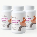 Pure 40:1 Inositol - Myo + Supplément D-Chiro Inositol - pour les femmes ayant besoin de fertilité, de peau et de cycles menstruels - 3 bouteilles