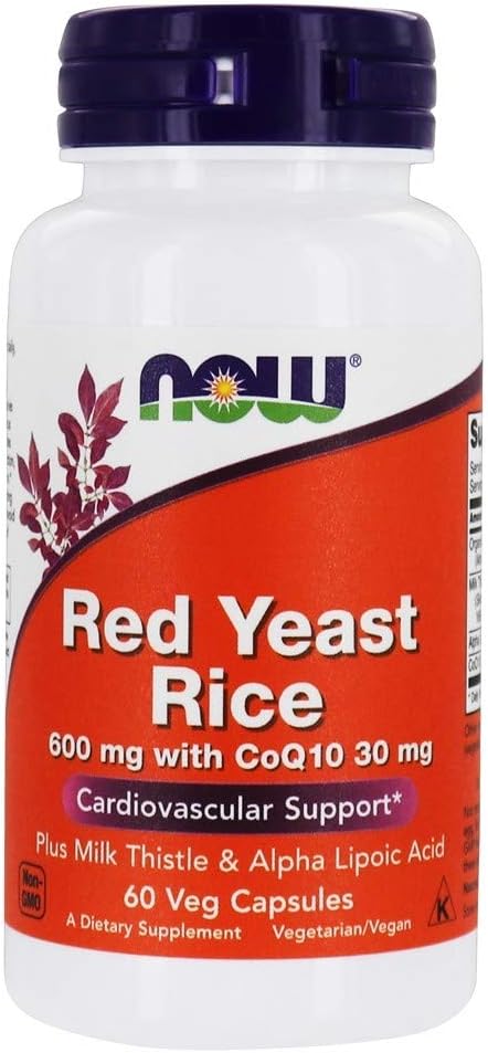 Nourriture Red Yeast Rice600 Wcoq10 60v, 60 CT