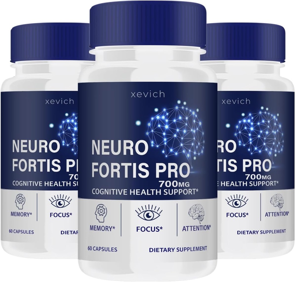 NeuroFortis Pro - Neuro Fortis Pro Pill Formula (3 gélules, 180 gélules)