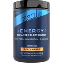 Zeal Naturals Pré-entraînement Electrolyte + Mélange de poudre d'énergie (90 portions)