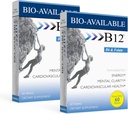 Wellgenix Bio disponible Sublingual B12-60ct (2 Pack) - Multivitamines quotidiennes Focus Formule de soutien avec/Vitamines C, B6, B12, Folate & Biotine - Supplément énergie et alimentation pour la santé immunitaire et globale