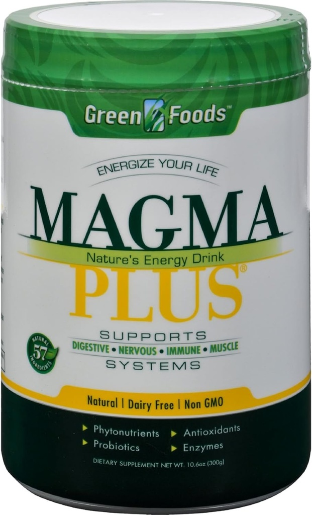 Aliments verts Magma Plus Mélange de boissons, 10,6 Ounce