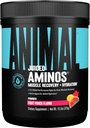 Animal Juiced Amino Acids - BCAA Powder EAA Matrix Plus Hydration with Electrolytes and Sea Salt Anytime Recovery and Improved Performance, Fruit Punch Flavor, 30 Servings
