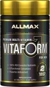 ALLMAX VITAFORM - 60 comprimés - Multivitamine premium pour les hommes - Six complexes fonctionnels + vitamine C, D3 et zinc - 30 portions