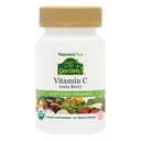 Natures Plus Source de vie Jardin Certifié Vitamine biologique C - 500 mg, 60 Capsules de végétalien - Supplément de soutien immunitaire pour aliments entiers, Antioxydant - Végétarien, Sans gluten - 30 portions