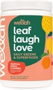 Wellah Leaf, Rire, Love Super Greens Powder (Tropical Punch) 30 portions - Superfood supplément boisson mélange