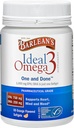 Barlean's Ideal Omega 3 Supplément à l'huile de poisson, 1000 mg de softgels, EPA de qualité pharmaceutique et DHA pour la santé cérébrale, articulaire et cardiaque, Orange Flavor, 60 ct