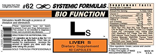Formules systémiques LS Foie S