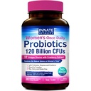 Vitalité innée Probiotiques pour les femmes, 120 milliards d'UFC, 32 souches testées, probiotiques pour les femmes, contrôle des levures, soutien du pH vaginal, prébiotiques, enzymes digestives, canneberge, une fois par jour 30 capsules de légumes