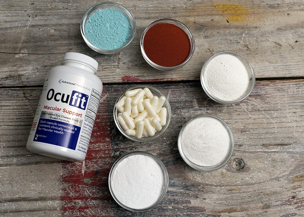 Vitamine oculaire et supplément minéral (formule à base d'AREDS 2) 220CT - Formule Zinc Inférieur