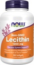 MAINTENANT Suppléments, Lécithine 1200 mg avec Phosphatidyl Choline, 100 Softgels