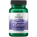 Swanson Albion Magnésium chélaté et calcium 2:1 90 Gélules de Veg