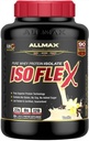 ALLMAX ISOFLEX Isolate de protéines de lactosérum, Vanille - 2 lb - 27 grammes de protéines par scoop - Zéro gras et sucre - 99% Sans lactose - Sans gluten et sans soja - Env. 30 portions