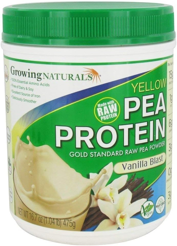 Protéine de pois jaune - Vanilla Blast - 16 Oz