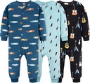 Gerber Baby Boys' Flèche résistante à la flamme Pajamas sans pied 3-Pack