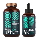 WILD FUEL Supplément masculin de fertilité et liquide B12 hommes santé et énergie