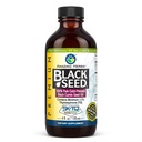 Amazing Herbs Huile de Graine Noire Premium - Sans gluten, sans OGM, Nigella pressée à froid Sativa aide à la santé digestive, le soutien immunitaire, la fonction cérébrale - 4 Fl Oz