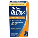 Osteo Bi-Flex Triple Strength(5), glucosamine Chondroïtine avec supplément de santé articulaire vitamine C, comprimés enduits, 40 Compte