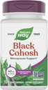 Nature's Way Premium Black Cohosh, Soutien à la ménopause pour les femmes*, 40 mg par portion, 120 capsules véganes