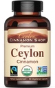 Ceylan Cinnamon Shop Bio Ceylan Cinnamon (100% Certifié), 90 Capsules