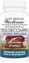 Défense de l'hôte MycoBotanicals Stress Decompress* Capsules - Supplément de champignons avec baume de citron et racine d'Ashwagandha - avec Reishi, Lion's Man & Skullcap - 60 capsules (30 portions)*