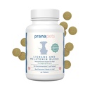 PranaAnimaux Lignans & Melatonine avec mélange de biotine aide naturellement à soulager les symptômes de Cushing de chiens jusqu'à 25 lb