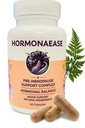HormonaEase Femmes Supplément Wellness – Vegan Hormonal Balance, Mood & Energy Support avec Maca Root & Dong Quai