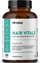 Vitalités capillaires Blocker DHT avec comprimés de biotine avec Beta-Sitostérol et extrait de racine de nervure stinging