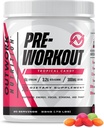 Outwork Nutrition Preworkout pour les hommes et les femmes - Nootropic Pre Workout Without Creatine, pré-workout poudre avec Taurine Rhodiola Citrulline Malate Beta Alanine Caféine (Candy Tropical)