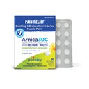 Boiron Arnica 30C Comprimés pour soulager la douleur de la douleur musculaire, douleur articulaire, gonflement de la blessure ou des ecchymoses - 60 Compte